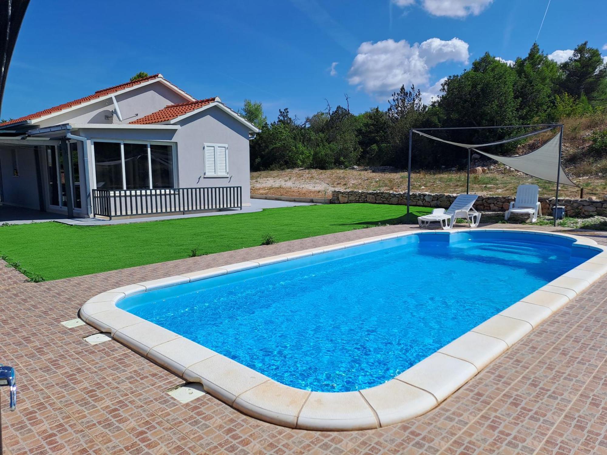 Nane Garden House With Heated Pool Βίλα Mirce Εξωτερικό φωτογραφία